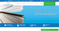 Desktop Screenshot of proefschriftmaken.nl